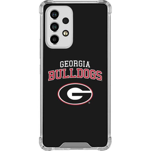 University of Georgia Bulldogs Galaxy A33 5G Clear Case