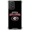 University of Georgia Bulldogs Galaxy A52 5G Clear Case