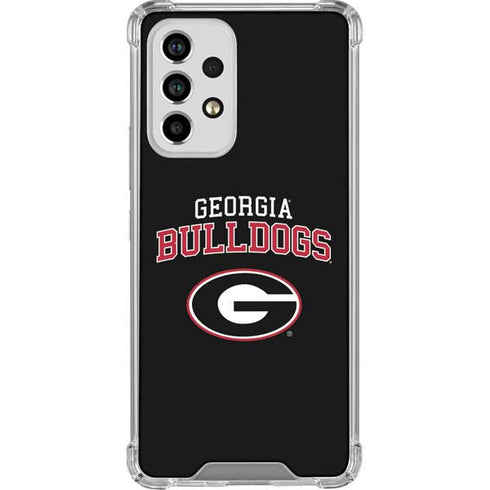 University of Georgia Bulldogs Galaxy A53 5G Clear Case