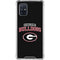 University of Georgia Bulldogs Galaxy A71 5G Clear Case