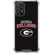 University of Georgia Bulldogs Galaxy A72 5G Clear Case