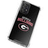 University of Georgia Bulldogs Galaxy A72 5G Clear Case