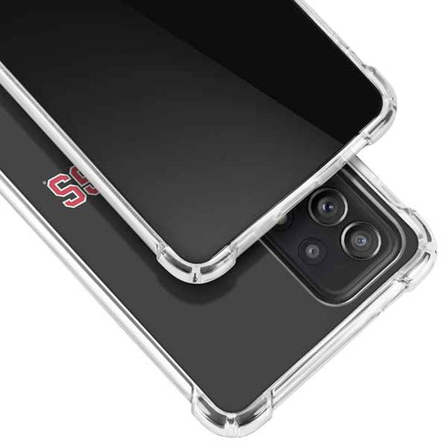 University of Georgia Bulldogs Galaxy A72 5G Clear Case