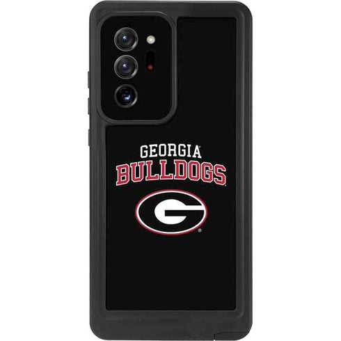 University of Georgia Bulldogs Galaxy Note20 Ultra 5G Waterproof Case