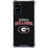 University of Georgia Bulldogs Galaxy S20 FE Clear Case