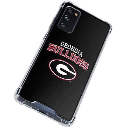 University of Georgia Bulldogs Galaxy S20 FE Clear Case