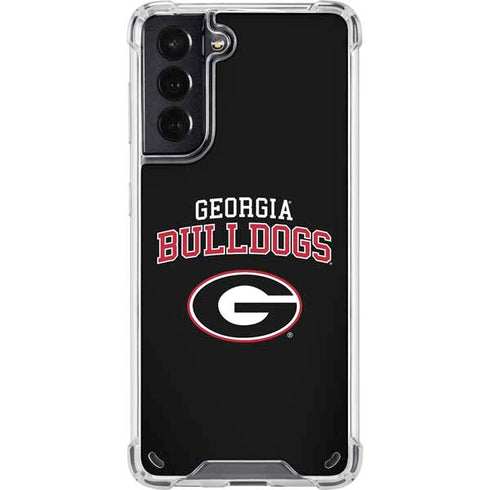 University of Georgia Bulldogs Galaxy S21 5G Clear Case