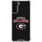 University of Georgia Bulldogs Galaxy S21 FE Clear Case