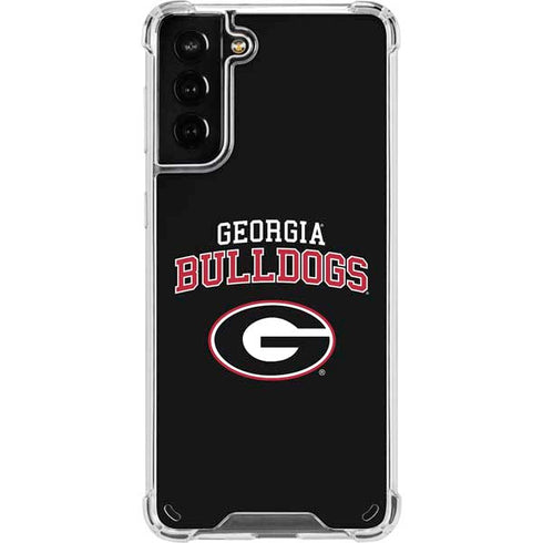 University of Georgia Bulldogs Galaxy S21 Plus 5G Clear Case