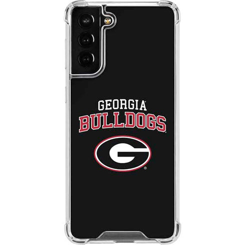 University of Georgia Bulldogs Galaxy S22 Plus Clear Case