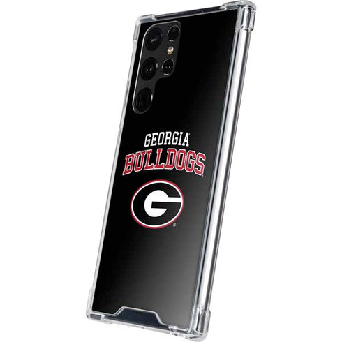 University of Georgia Bulldogs Galaxy S22 Ultra Clear Case