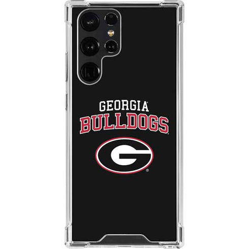University of Georgia Bulldogs Galaxy S22 Ultra Clear Case
