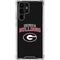 University of Georgia Bulldogs Galaxy S22 Ultra Clear Case