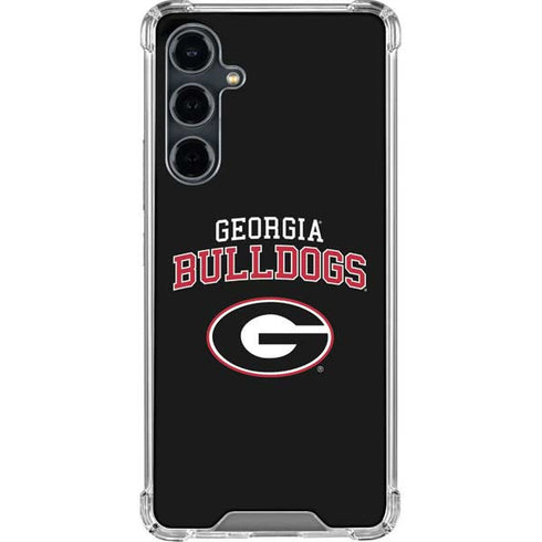 University of Georgia Bulldogs Galaxy S23 FE Clear Case