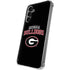 University of Georgia Bulldogs Galaxy S24 Plus Clear Case