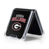University of Georgia Bulldogs Galaxy Z Flip5 5G Clear Case