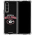 University of Georgia Bulldogs Galaxy Z Fold4 5G Clear Case