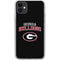 University of Georgia Bulldogs iPhone 11 Clear Case