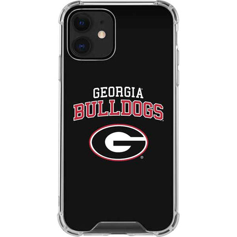 University of Georgia Bulldogs iPhone 12 Clear Case