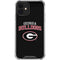 University of Georgia Bulldogs iPhone 12 Clear Case