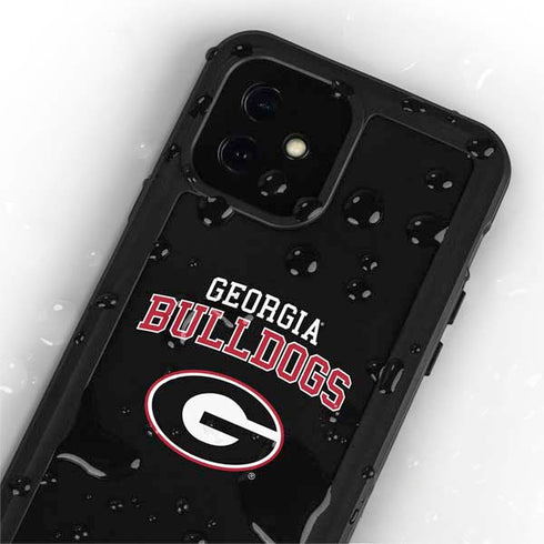 University of Georgia Bulldogs iPhone 12 Mini Waterproof Case