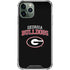 University of Georgia Bulldogs iPhone 12 Pro Clear Case