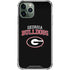 University of Georgia Bulldogs iPhone 12 Pro Max Clear Case