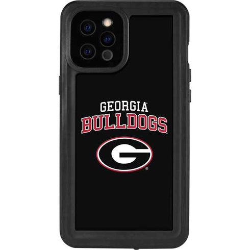 University of Georgia Bulldogs iPhone 12 Pro Max Waterproof Case