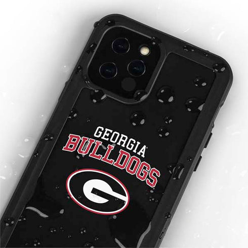 University of Georgia Bulldogs iPhone 12 Pro Max Waterproof Case