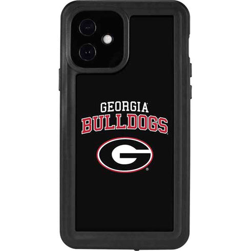 University of Georgia Bulldogs iPhone 12 Waterproof Case