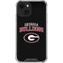 University of Georgia Bulldogs iPhone 13 Mini Clear Case