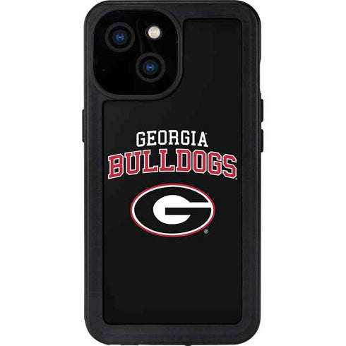 University of Georgia Bulldogs iPhone 13 Mini Waterproof Case