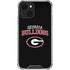 University of Georgia Bulldogs iPhone 14 Clear Case