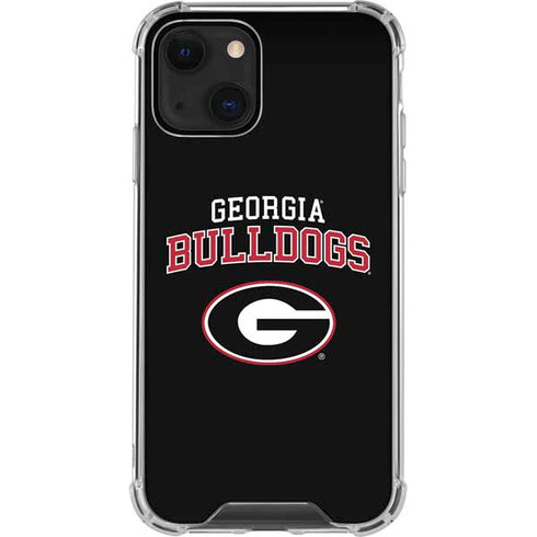 University of Georgia Bulldogs iPhone 14 Plus Clear Case
