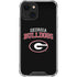 University of Georgia Bulldogs iPhone 14 Plus Clear Case
