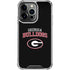 University of Georgia Bulldogs iPhone 14 Pro Clear Case
