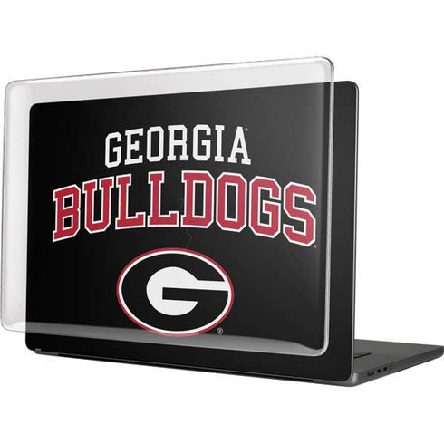 University of Georgia Bulldogs MacBook Pro 16in (2021-25) Case plus Skin