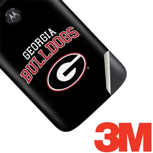 University of Georgia Bulldogs Moto E5 Play Skin