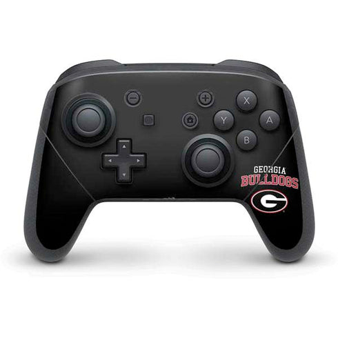 University of Georgia Bulldogs Nintendo Switch Pro Controller Skin