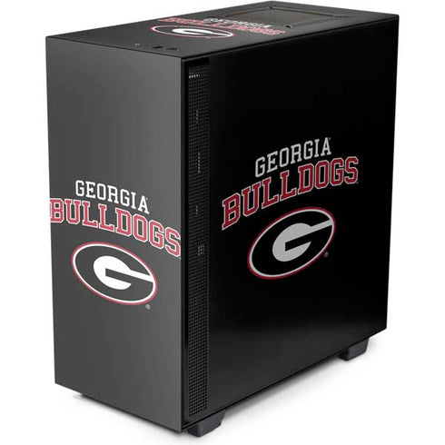 University of Georgia Bulldogs NZXT H510 Compact ATX Mid-Tower Case Skin