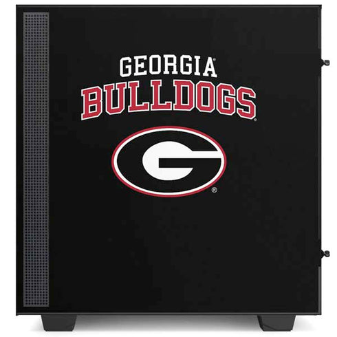 University of Georgia Bulldogs NZXT H510 Compact ATX Mid-Tower Case Skin