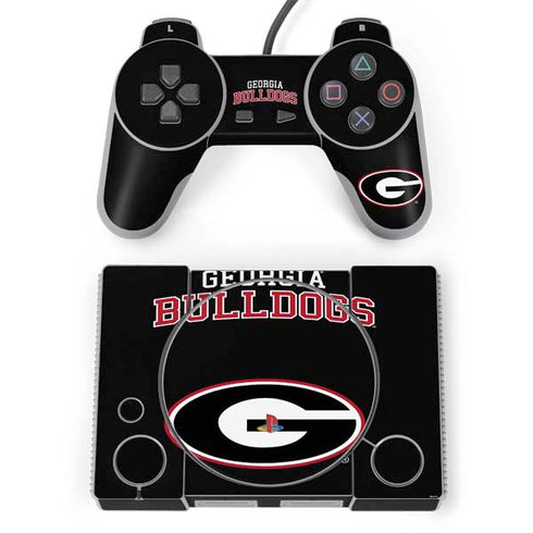 University of Georgia Bulldogs PlayStation Classic Bundle Skin