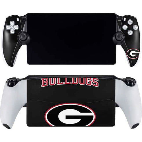University of Georgia Bulldogs PlayStation Portal Remote Player Skin