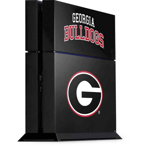 University of Georgia Bulldogs PS4 Console Skin