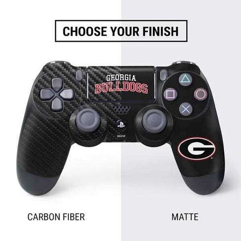 University of Georgia Bulldogs PS4 Controller Skin