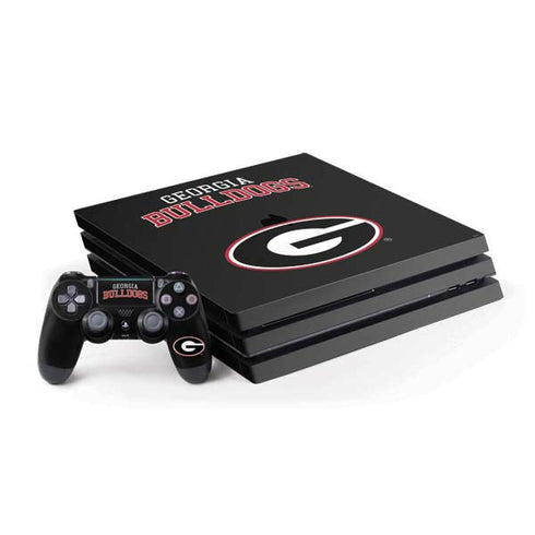 University of Georgia Bulldogs PS4 Pro Bundle Skin
