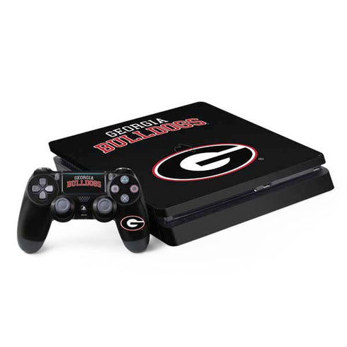 University of Georgia Bulldogs PS4 Slim Bundle Skin