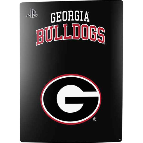 University of Georgia Bulldogs PS5 Console Skin