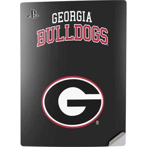 University of Georgia Bulldogs PS5 Digital Edition Console Skin