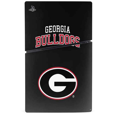 University of Georgia Bulldogs PS5 Slim Disk Bundle Skin